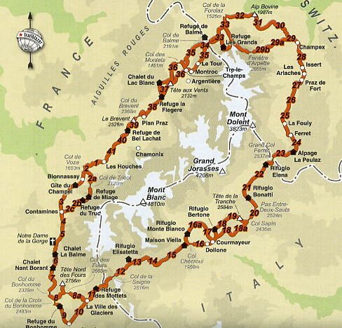 Tour du Mont Blanc cost and budget