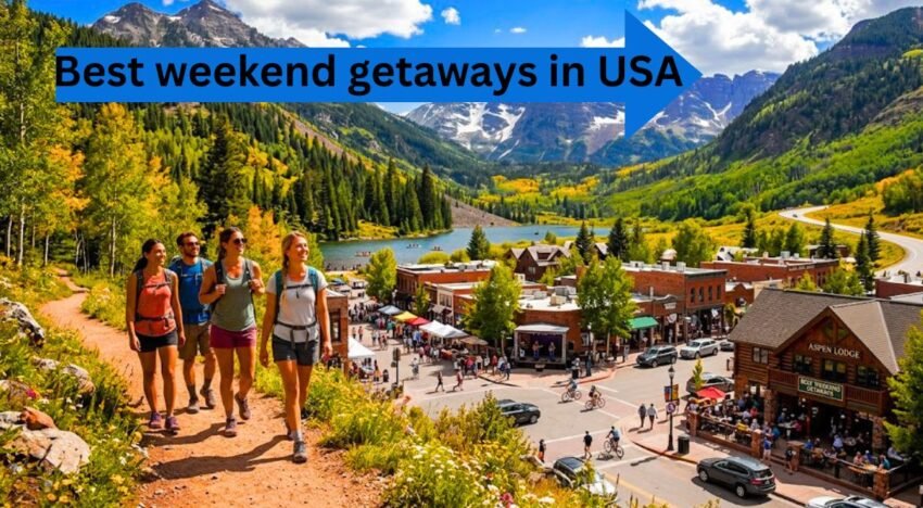 best weekend getaways in USA